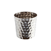 GenWare Stainless Steel Hammered Serving Cup 8.5cm